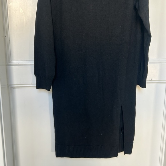 One Grey Day Black Revolve Rassi Midi Turtleneck Sweater Dress XSMALL - Picture 7 of 8